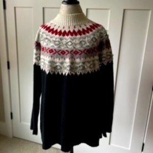 JJill beautful patterned sweater